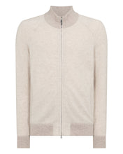 Load image into Gallery viewer, N.Peal Men&#39;s Herringbone Cashmere Jacket Sand Brown
