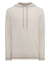 Load image into Gallery viewer, N.Peal Men&#39;s Sweatshirt Style Cashmere Hoodie Pebble Grey
