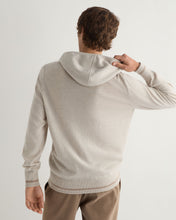 Load image into Gallery viewer, N.Peal Men&#39;s Sweatshirt Style Cashmere Hoodie Pebble Grey
