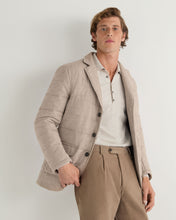 Load image into Gallery viewer, N.Peal Men&#39;s Cervina Padded Jacket Beige Brown
