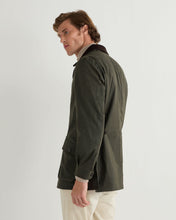 Load image into Gallery viewer, N.Peal Men&#39;s Breckenridge Wax Jacket Green
