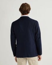 Load image into Gallery viewer, N.Peal Men&#39;s Amalfi Ultra Soft Jacket Navy Blue 
