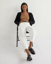 Load image into Gallery viewer, N.Peal Women&#39;s Imogen Superfine Cashmere V Neck Jumper Dark Camel Brown
