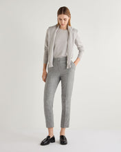 Load image into Gallery viewer, N.Peal Women&#39;s Evie Classic Round Neck Cashmere Jumper With Lurex Sand Brown Sparkle
