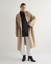 Load image into Gallery viewer, N.Peal Women&#39;s Mock Neck Long Cashmere Jumper Anthracite Grey
