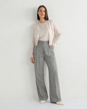 Load image into Gallery viewer, N.Peal Women&#39;s Lottie Cashmere T-Shirt Frost White
