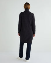 Load image into Gallery viewer, N.Peal Women&#39;s Abbey Cashmere Cardigan Granite Blue
