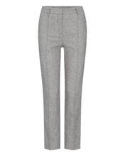 Load image into Gallery viewer, N.Peal Women&#39;s Harper Herringbone Trouser Grey 
