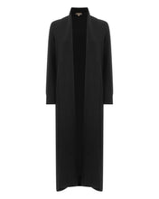 Load image into Gallery viewer, N.Peal Women&#39;s Longline Cashmere Cardigan Black

