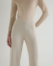 Load image into Gallery viewer, N.Peal Women&#39;s Double Face Trousers Ecru White
