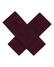 Load image into Gallery viewer, N.Peal Unisex Fingerless Cashmere Gloves Bordeaux Red
