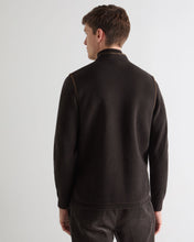 Load image into Gallery viewer, N.Peal Men's Shaftesbury Suede Trim Cashmere Gilet Chocolate Brown
