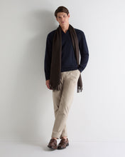 Load image into Gallery viewer, N.Peal Men's Sloane Cashmere Polo Navy Blue
