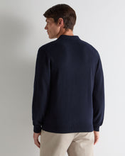 Load image into Gallery viewer, N.Peal Men's Sloane Cashmere Polo Navy Blue

