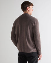 Load image into Gallery viewer, N.Peal Men's Putney Cashmere Polo Shirt Otter Brown
