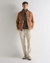 Load image into Gallery viewer, N.Peal Men's Bridgehampton Suede Jacket Tan Brown

