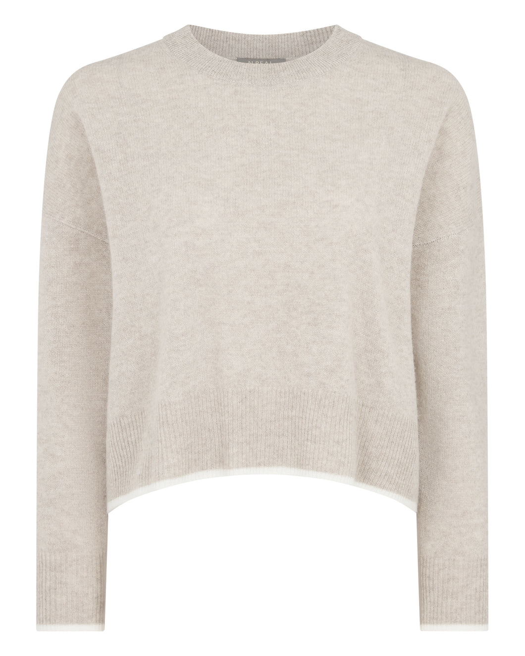 Gauzy Relaxed Sweater Pebble Grey