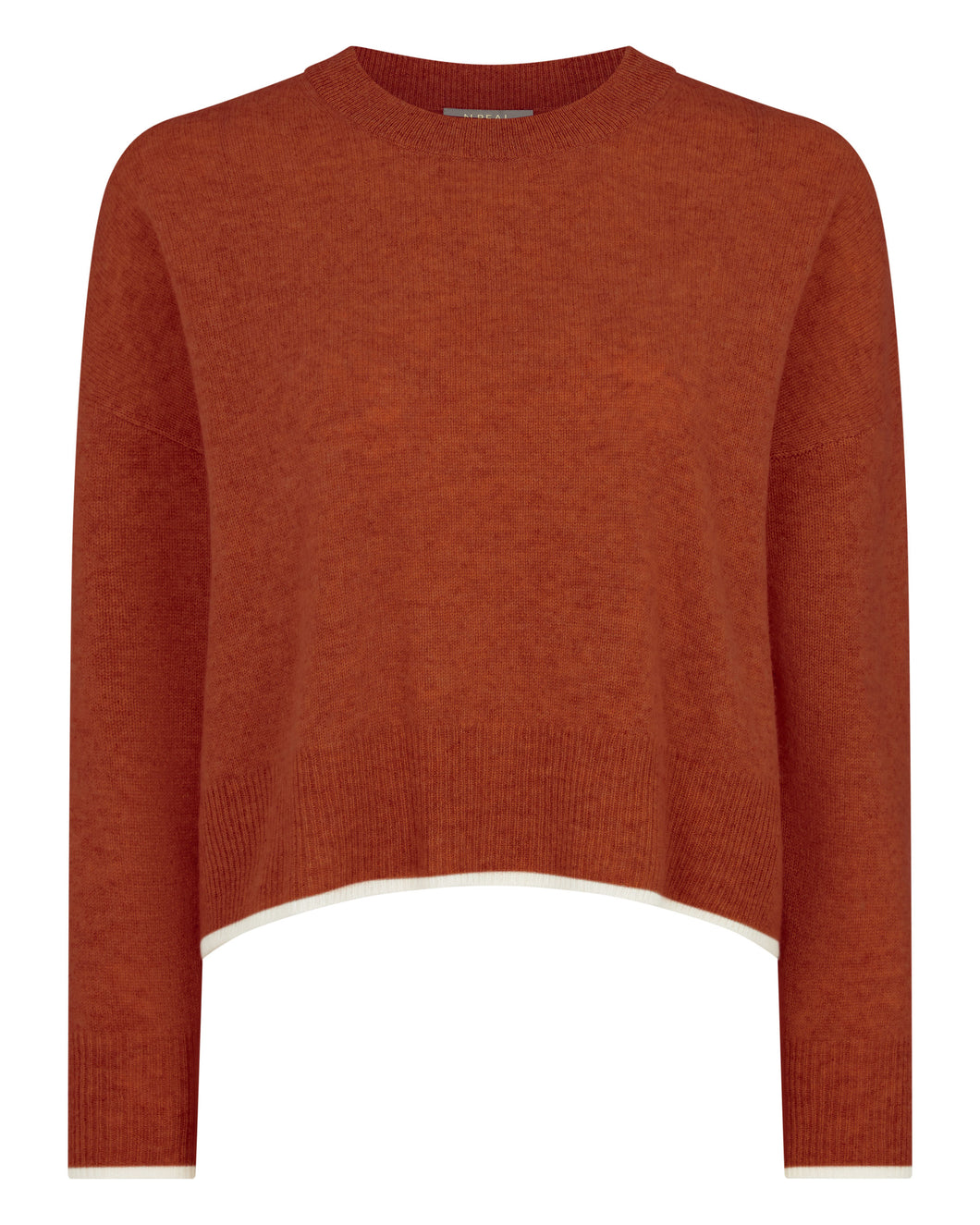 Gauzy Relaxed Sweater Rust
