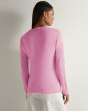 Load image into Gallery viewer, Gauzy Round Neck Sweater Burano Pink
