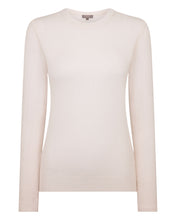 Load image into Gallery viewer, Gauzy Round Neck Sweater Frost
