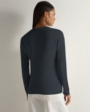 Load image into Gallery viewer, Gauzy Round Neck Sweater Grigio
