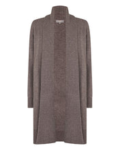 Load image into Gallery viewer, N.Peal Women's Abbey Cashmere Cardigan Otter Brown
