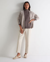 Load image into Gallery viewer, N.Peal Women's Honeycomb Knit Cashmere Jumper Otter Brown

