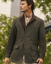 Load image into Gallery viewer, N.Peal Men&#39;s Temple Jacquard Half Zip Cashmere Jumper Toasted Sesame Brown
