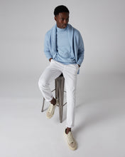 Load image into Gallery viewer, N.Peal Men&#39;s Turtle Neck Cashmere Jumper Cornflower Blue
