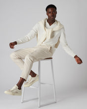 Load image into Gallery viewer, N.Peal Men's Polo Neck Cotton Cashmere Jumper New Ivory White
