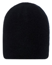 Load image into Gallery viewer, N.Peal Unisex Double Layer Cashmere Beanie Black
