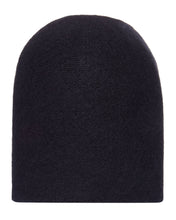Load image into Gallery viewer, N.Peal Unisex Double Layer Cashmere Beanie Navy Blue
