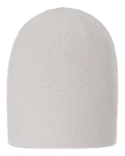 Load image into Gallery viewer, N.Peal Unisex Double Layer Cashmere Beanie Snow Grey
