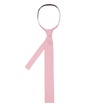 Load image into Gallery viewer, N.Peal Men&#39;s Plain Knitted Cashmere Tie Flamingo Pink
