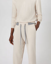 Load image into Gallery viewer, N.Peal Men&#39;s Cashmere Pants Almond White
