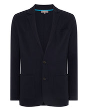 Load image into Gallery viewer, N.Peal Men&#39;s Cotton Cashmere Jacket Navy Blue
