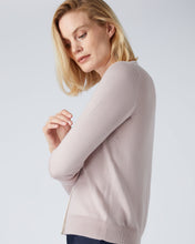 Load image into Gallery viewer, N.Peal Women&#39;s Cotton Cashmere Cardigan Dune Pink
