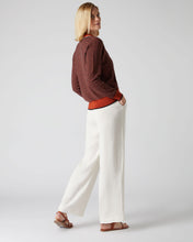 Load image into Gallery viewer, N.Peal Women&#39;s Jacquard Knit Cardigan Orange
