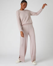 Load image into Gallery viewer, N.Peal Women&#39;s Cotton Cashmere Jumper Dune Pink
