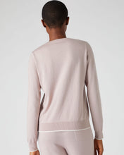 Load image into Gallery viewer, N.Peal Women&#39;s Cotton Cashmere Jumper Dune Pink
