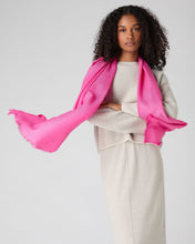 Load image into Gallery viewer, N.Peal Women&#39;s Pashmina Cashmere Stole Vibrant Pink
