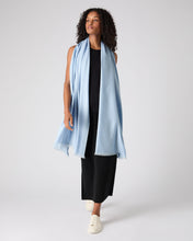 Load image into Gallery viewer, Women&#39;s Pashmina Cashmere Shawl Pale Blue
