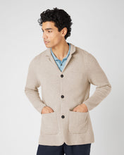 Load image into Gallery viewer, N.Peal Men's Grosvenor Milano Cashmere Jacket Oatmeal Brown
