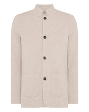Load image into Gallery viewer, N.Peal Men's Grosvenor Milano Cashmere Jacket Oatmeal Brown

