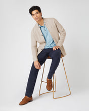 Load image into Gallery viewer, N.Peal Men's Grosvenor Milano Cashmere Jacket Oatmeal Brown
