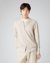 Load image into Gallery viewer, N.Peal Men&#39;s Portland Suede Jacket Ecru White
