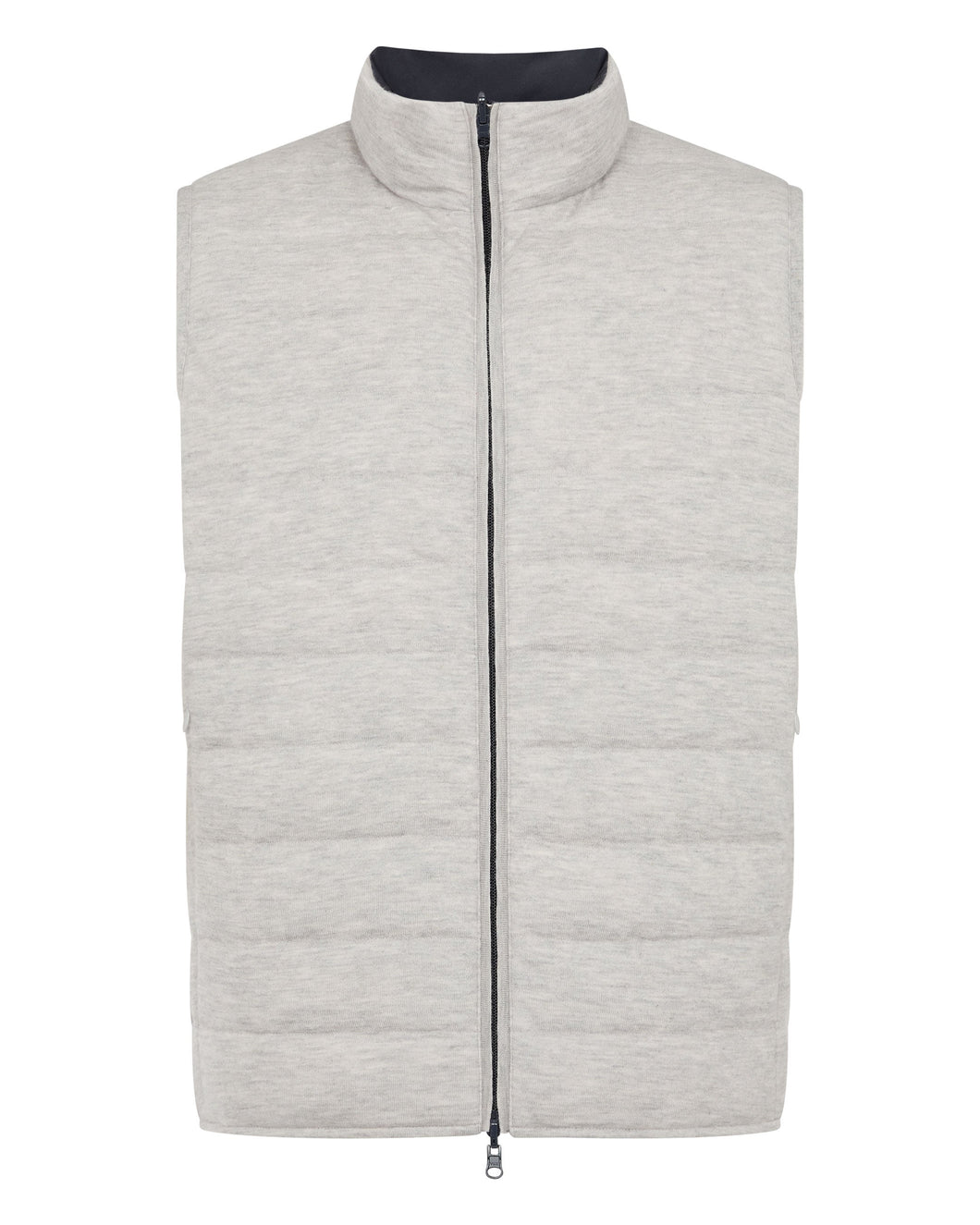 N.Peal Men's Strand Down Gilet Fumo Grey