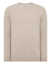 Load image into Gallery viewer, Men's Shoreditch Round Neck Cashmere Jumper Oatmeal
