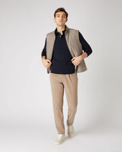 Load image into Gallery viewer, N.Peal Men&#39;s Relaxed Polo Cashmere Shirt Navy Blue
