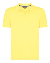 Load image into Gallery viewer, Men&#39;s Polo Cotton Cashmere T-Shirt Sunshine Yellow
